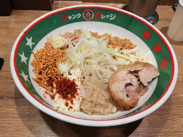 「まぜそば」@ジャンクガレッジ 狭山店の写真