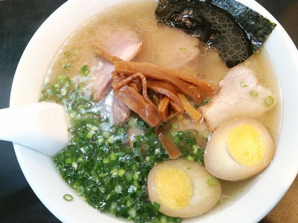 「叉焼麺＋醤蛋」@こうや麺房の写真