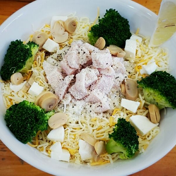 「【本日の限定】冬のチーズまぜそば ８５０円」@麺屋 むじゃきの写真