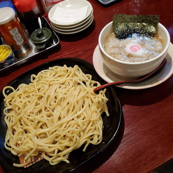 「【濃厚とんこつ塩つけめん(¥800)」@麺処 とらたまの写真
