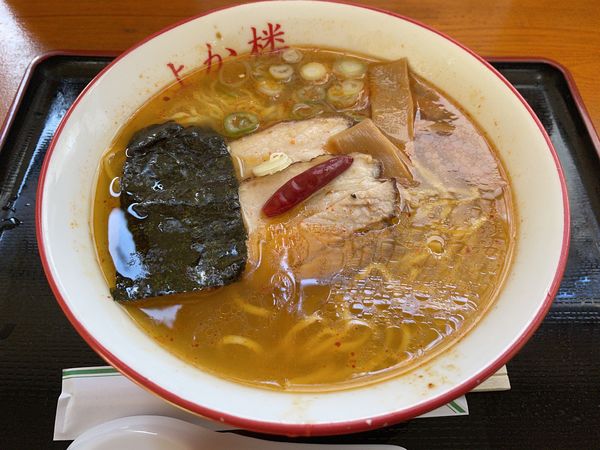 「辛口らあめん」@麺匠 よか楼 熊谷店の写真