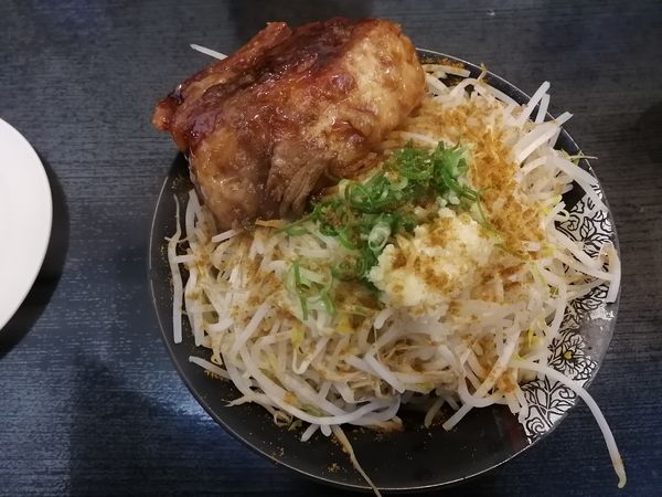 「小まぜそば（200g）＋カレースパイス」@らーめん 絆の写真