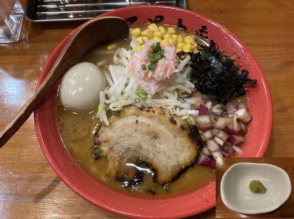 「特製濃厚蟹みそらーめん」@濃厚蟹みそラーメン 石黒商店の写真