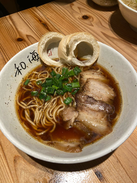 「和海醤油」@らーめん専門 和海 なんば店の写真