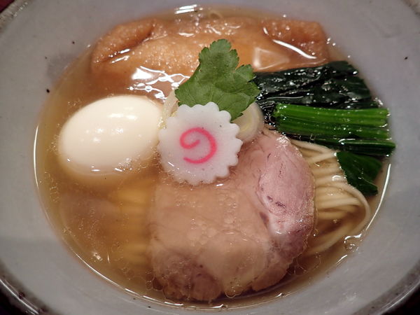 「味玉中華蕎麦」@中華蕎麦 きつねの写真