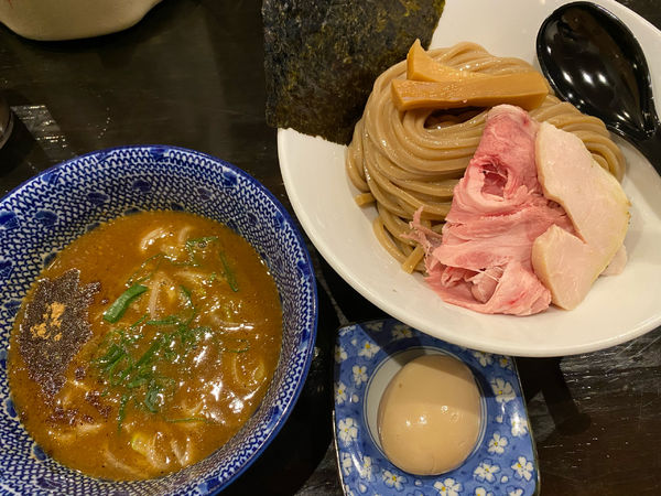 「豚骨魚介つけ麺（中盛）」@麺屋 食べいろの写真