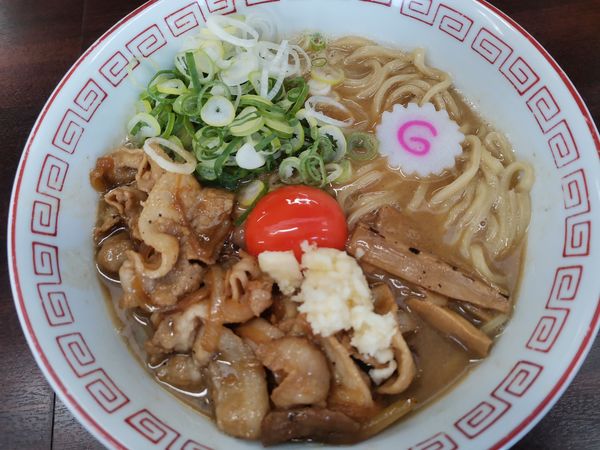 「肉玉そば」@元祖 肉玉そば越智の写真