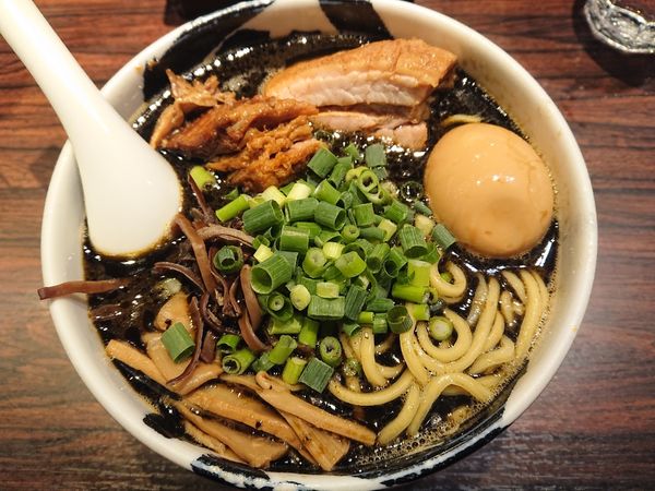 「武骨ら～麺赤黒MIX１１５０円」@麺屋武蔵 武骨の写真