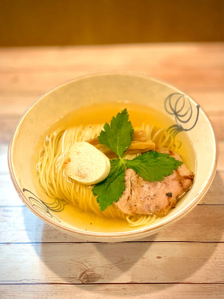 「祖師谷塩そば」@世田谷中華そば 祖師谷七丁目食堂の写真