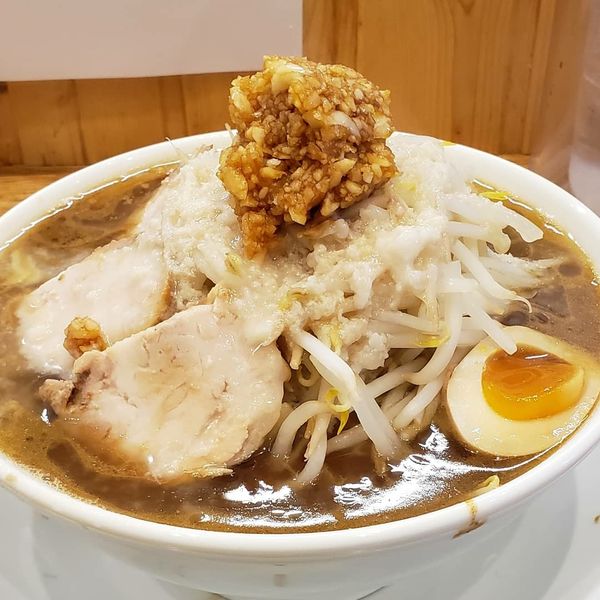 「二郎風極太いっ徳麺」@麺屋 いっ徳の写真