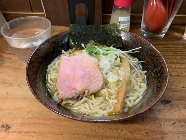 「濃厚牡蠣そば」@貝だしラーメン 貝ガラ屋の写真