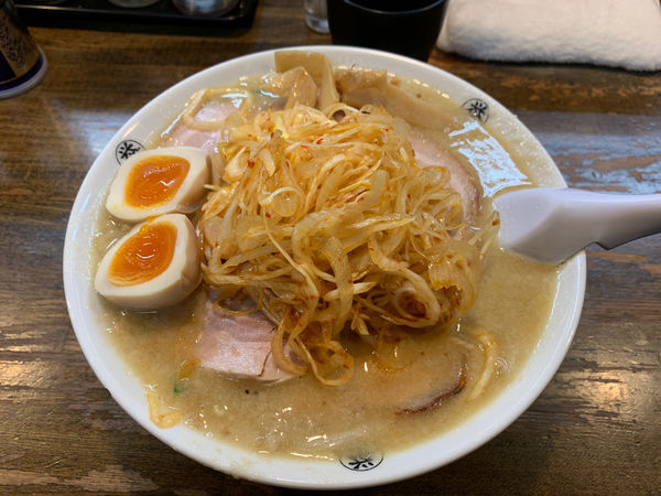 「辛ネギミソラーメン」@こってりらーめん 誉の写真