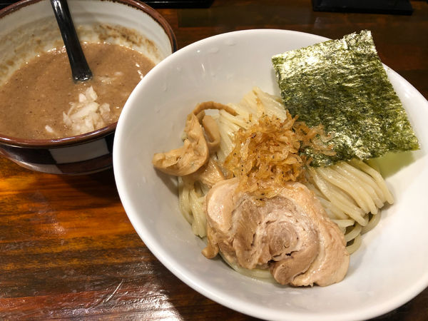 「濃魚つけ麺　醤油」@オリオン食堂の写真