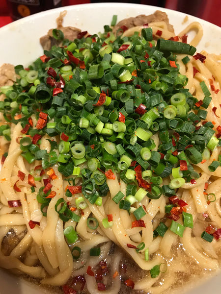 「ラーメン小、青ネギ」@ラーメン二郎 西台駅前店の写真