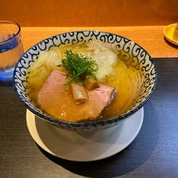 塩煮干しわんたん中華そば