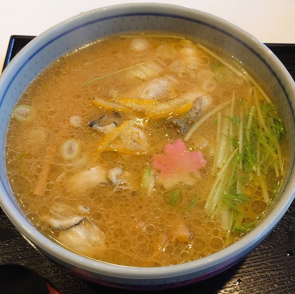 「牡蠣みそらーめん1130」@京風らーめん・あんみつ はなむらの写真