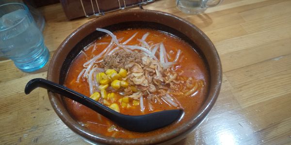 「北海道辛味噌ラーメン」@門左衛門 朝霞台店の写真