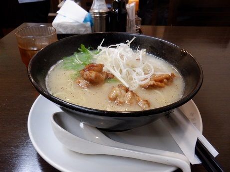 「生姜の鶏白湯麺」@中国料理 秀鳳の写真