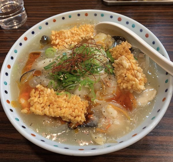 「【限定】海鮮あんかけWING麺2020塩ver.1300円」@らー麺 あけどやの写真