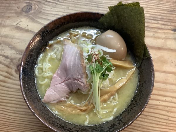 「濃厚なスープ」@貝だしラーメン 貝ガラ屋の写真