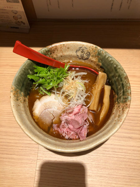 「焼きあご塩らー麺セット　1120円」@焼きあご塩らー麺 たかはし アトレ川崎店の写真