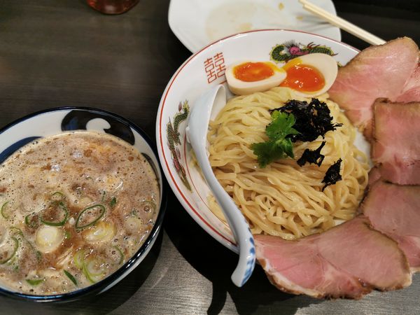 「豚骨魚介つけめん」@メンショップ アキラの写真