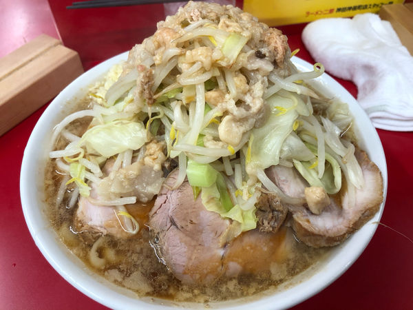 「小豚　¥850 （麺少なめ）」@ラーメン二郎 神田神保町店の写真