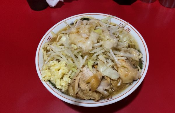「ぶたラーメン　ニンニク、アブラ」@ラーメン二郎 札幌店の写真