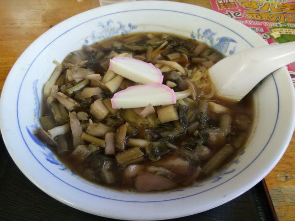 「【冬季限定】すんきラーメン　※そばつゆ味」@らーめん 55の写真