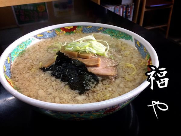 「中華そば(こってり)￥600」@福やの写真