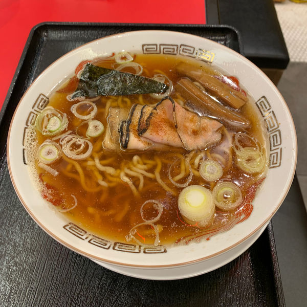 醤油らぁめん(写真)+ビャンビャン麺