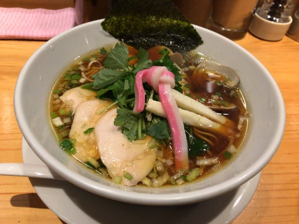 「蛤SOBA」@Ginza Noodles むぎとオリーブの写真