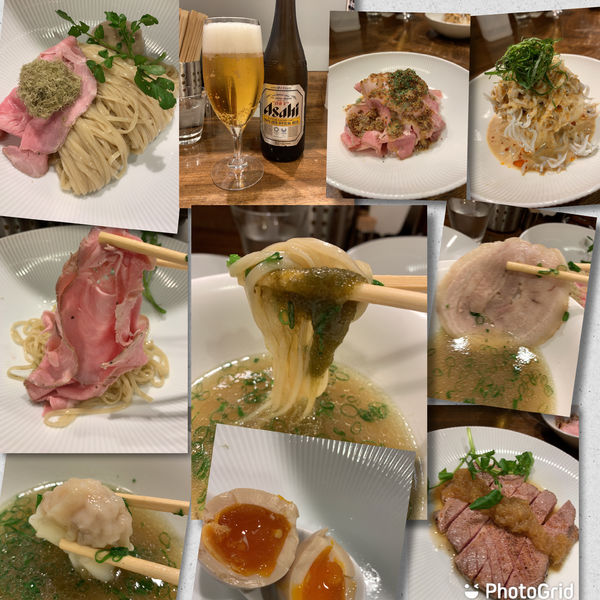 「塩つけ麺980円他」@創作麺工房 鳴龍の写真