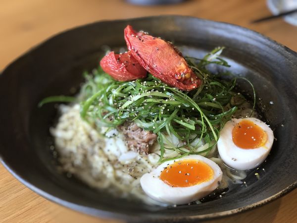 「塩和え麺」@麺 㐂色の写真