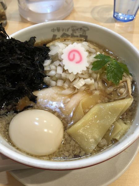 「煮干特製そば(醤油)1050円」@中華そば ムタヒロ 錦糸町店の写真