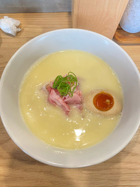 「鶏白湯麺 大盛り」@らーめんMAIKAGURAの写真