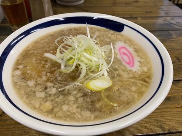 「ネギラーメン800円と腹脂ラーメン800円」@森清の写真
