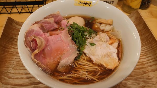 「特製鶏びあんそば」@鶏びあんSobaみやみやの写真