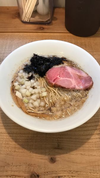 「Swallowラーメン＋和え玉黒」@The Noodles & Saloon Kiriyaの写真