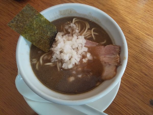 「煮干そば(並)500円」@煮干そば とみ田の写真