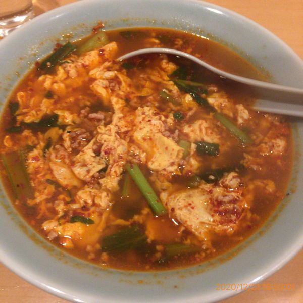 「たんたんめん 大辛 700円」@中華料理 たんたんの写真