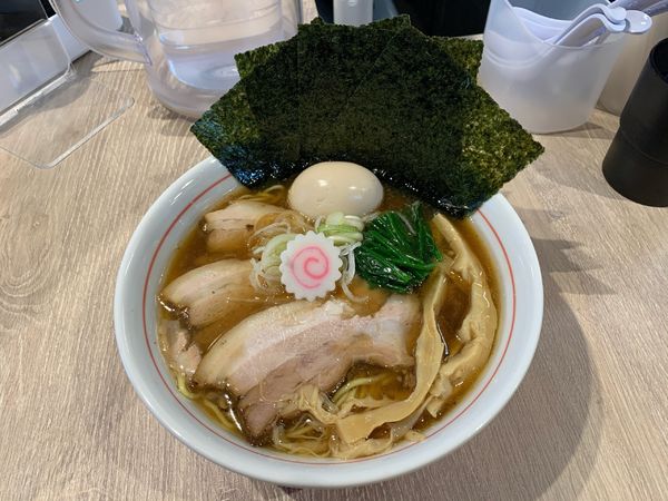 「特製中華そば」@中華そば マルキ食堂の写真