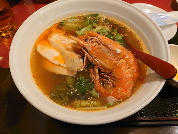 「エビ塩ラーメン」@麺処 湧光の写真