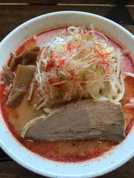 「辛味噌ラーメン880円&モヤシトッピング80円」@麺家 ゐをりの写真