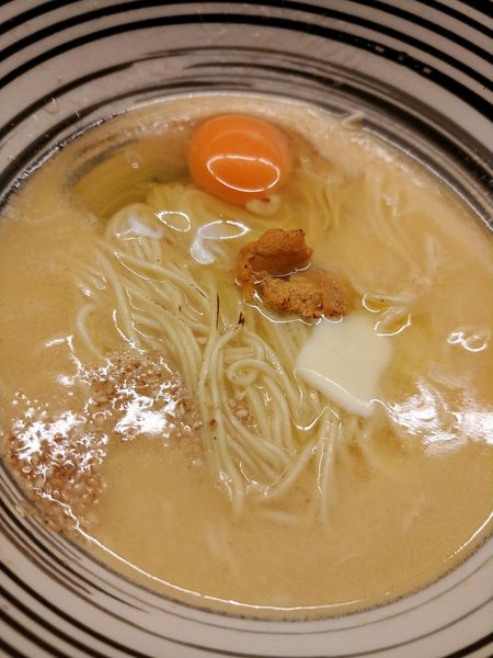 「雲丹らーめん」@堂の浦 駅前店の写真