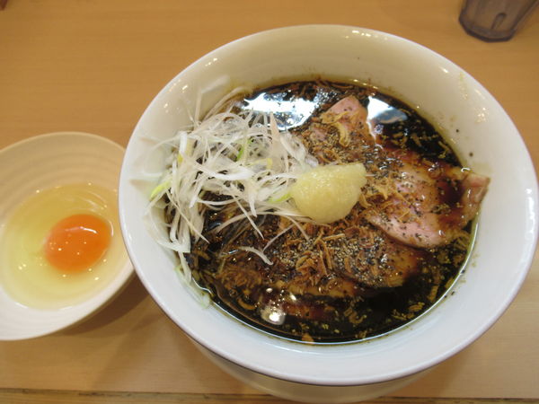 「【限定】鶏そばBLACK（1,000円）」@鶏そばムタヒロ 花小金井店の写真