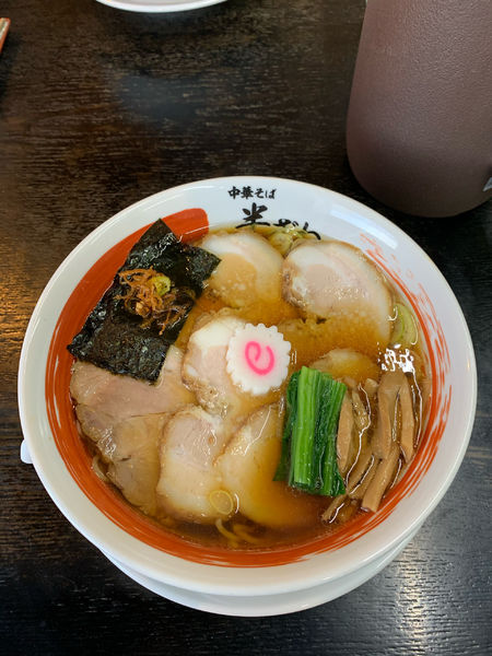 「チャーシューそば」@中華そば 半ざわの写真