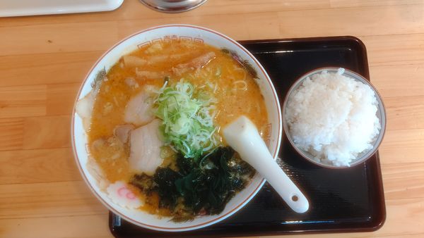 「中華そば みそ ¥700」@自家製麺 麺屋 虎治の写真