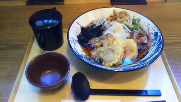 「舞茸天つくばおろし蕎麦」@つくば蕎麦物語の写真