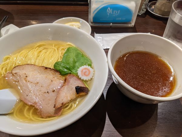 「つけて食べるしなそば」@あんくるていの写真